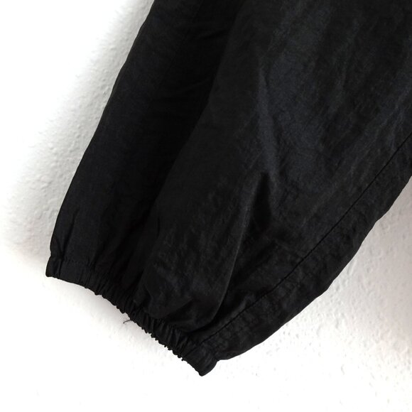 Athleta Lunar Sheen Shirt Top Women's Size S Black Shacket Overshirt Activewear - Picture 7 of 12